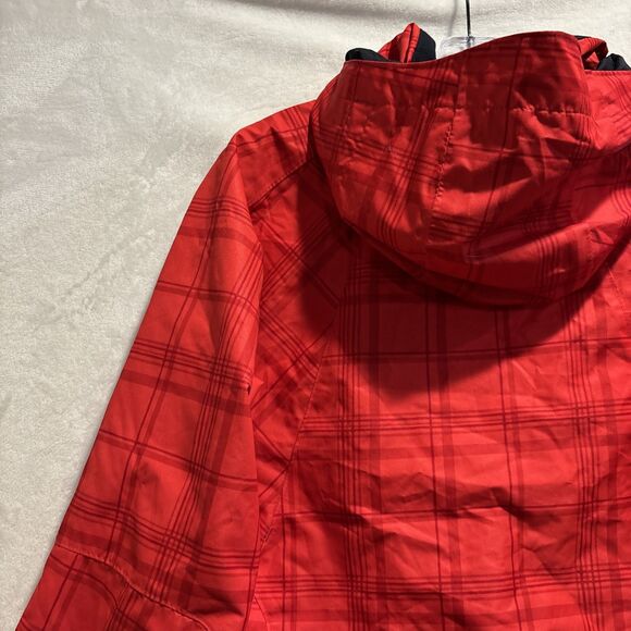 Columbia Whirlibird Omni Heat 3 In 1 Hooded Jacket Women’s Large Interchange Red - Picture 8 of 16